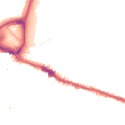 Night-time road noise heatmap for SE18 1BY