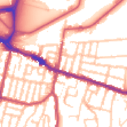 Daytime road noise heatmap for SE18 1DL