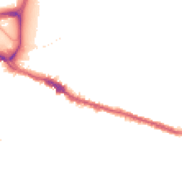 Night-time road noise heatmap for SE18 1DL