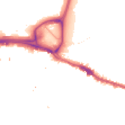 Night-time road noise heatmap for SE18 1SN