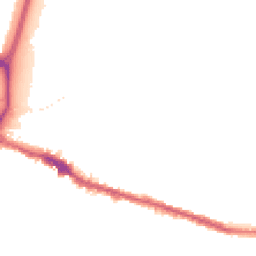Night-time road noise heatmap for SE18 1SW