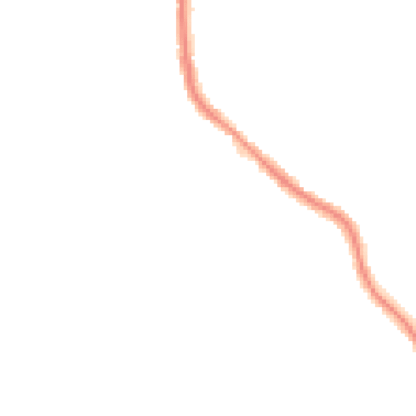 Night-time road noise heatmap for SE18 2BT