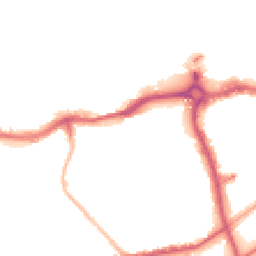 Night-time road noise heatmap for SE18 5QF