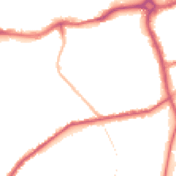 Night-time road noise heatmap for SE18 5SQ