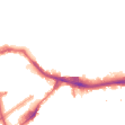 Night-time road noise heatmap for SE18 6GD