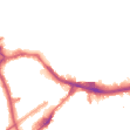Night-time road noise heatmap for SE18 6NF