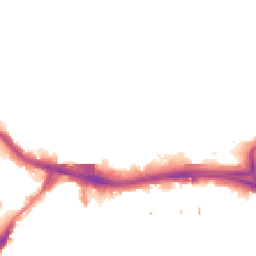 Night-time road noise heatmap for SE18 6SL