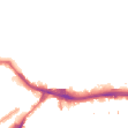 Night-time road noise heatmap for SE18 6YS