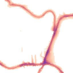 Night-time road noise heatmap for SE19 1HB
