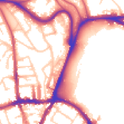 Daytime road noise heatmap for SE19 1LH