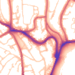 Daytime road noise heatmap for SE19 1XF