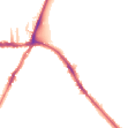 Night-time road noise heatmap for SE19 2AF