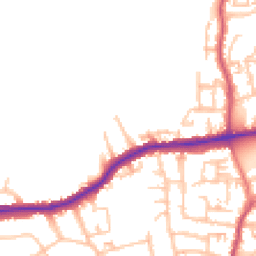 Daytime road noise heatmap for SE2 0DX