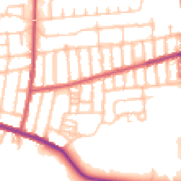 Daytime road noise heatmap for SE2 0SU