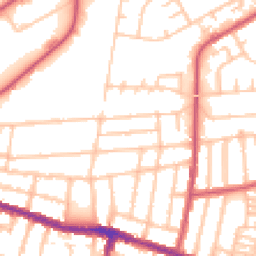 Daytime road noise heatmap for SE2 9HU