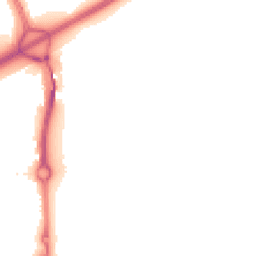 Night-time road noise heatmap for SE2 9UW