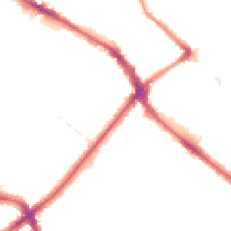 Night-time road noise heatmap for SE20 7AH