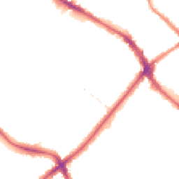 Night-time road noise heatmap for SE20 8HJ