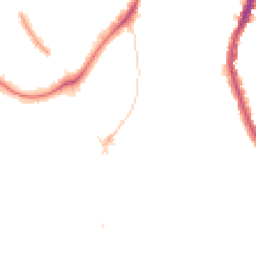 Night-time road noise heatmap for SE21 7DQ