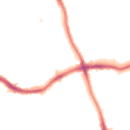 Night-time road noise heatmap for SE21 8LJ