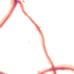 Night-time road noise heatmap for SE21 8LT