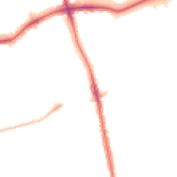 Night-time road noise heatmap for SE21 8SZ