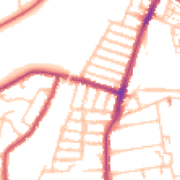 Daytime road noise heatmap for SE23 1AZ