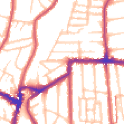 Daytime road noise heatmap for SE23 1BT