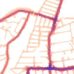 Daytime road noise heatmap for SE23 1DH