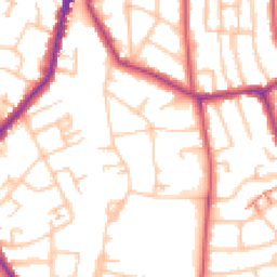 Daytime road noise heatmap for SE23 2BH