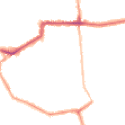 Night-time road noise heatmap for SE23 2EF