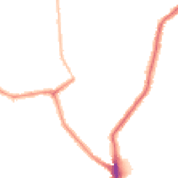 Night-time road noise heatmap for SE23 2RJ