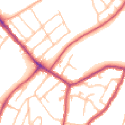 Daytime road noise heatmap for SE23 3QT