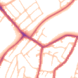 Daytime road noise heatmap for SE23 3QY