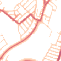 Daytime road noise heatmap for SE23 3RE