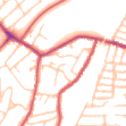 Daytime road noise heatmap for SE23 3TG