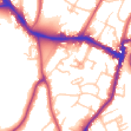 Daytime road noise heatmap for SE23 3XF