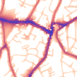 Daytime road noise heatmap for SE23 3YJ