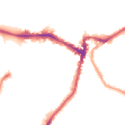 Night-time road noise heatmap for SE23 3YJ