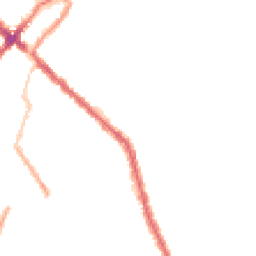 Night-time road noise heatmap for SE25 4XS