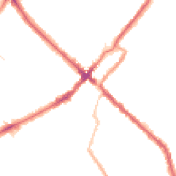 Night-time road noise heatmap for SE25 5AW