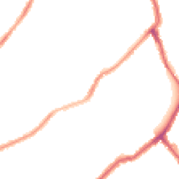 Night-time road noise heatmap for SE25 5EY