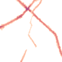 Night-time road noise heatmap for SE25 5LS