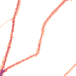 Night-time road noise heatmap for SE25 5QE