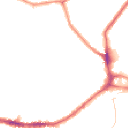 Night-time road noise heatmap for SE26 4AE