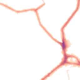 Night-time road noise heatmap for SE26 4AF