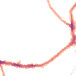 Night-time road noise heatmap for SE26 4AN