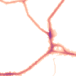 Night-time road noise heatmap for SE26 4AX