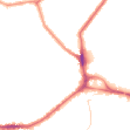 Night-time road noise heatmap for SE26 4AY