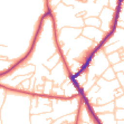 Daytime road noise heatmap for SE26 4BJ